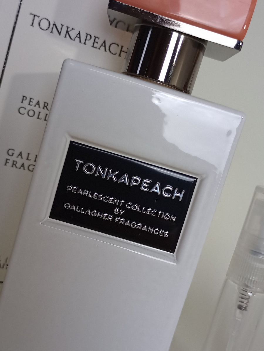 Tonkapeach Pearlescent • Champagne, Peach, Tonka Bean, Puff Pastry • Delicious Niche Gourmand • Choose 2 ml or 5 ml