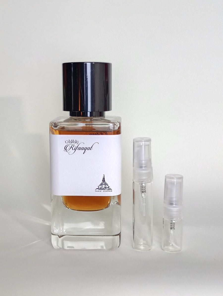 Rifaqaat Paris Coner • Great Affordable Babycat Alternative • Smoky, Spicy Vanilla • Choose 2 ml or 5 ml Samples